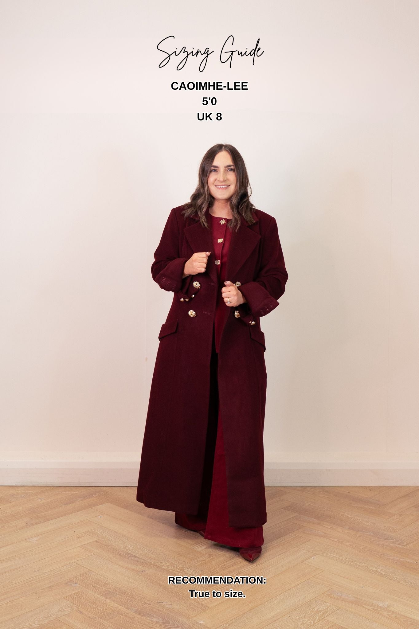 Love Laura Structured Coat In Chocolate