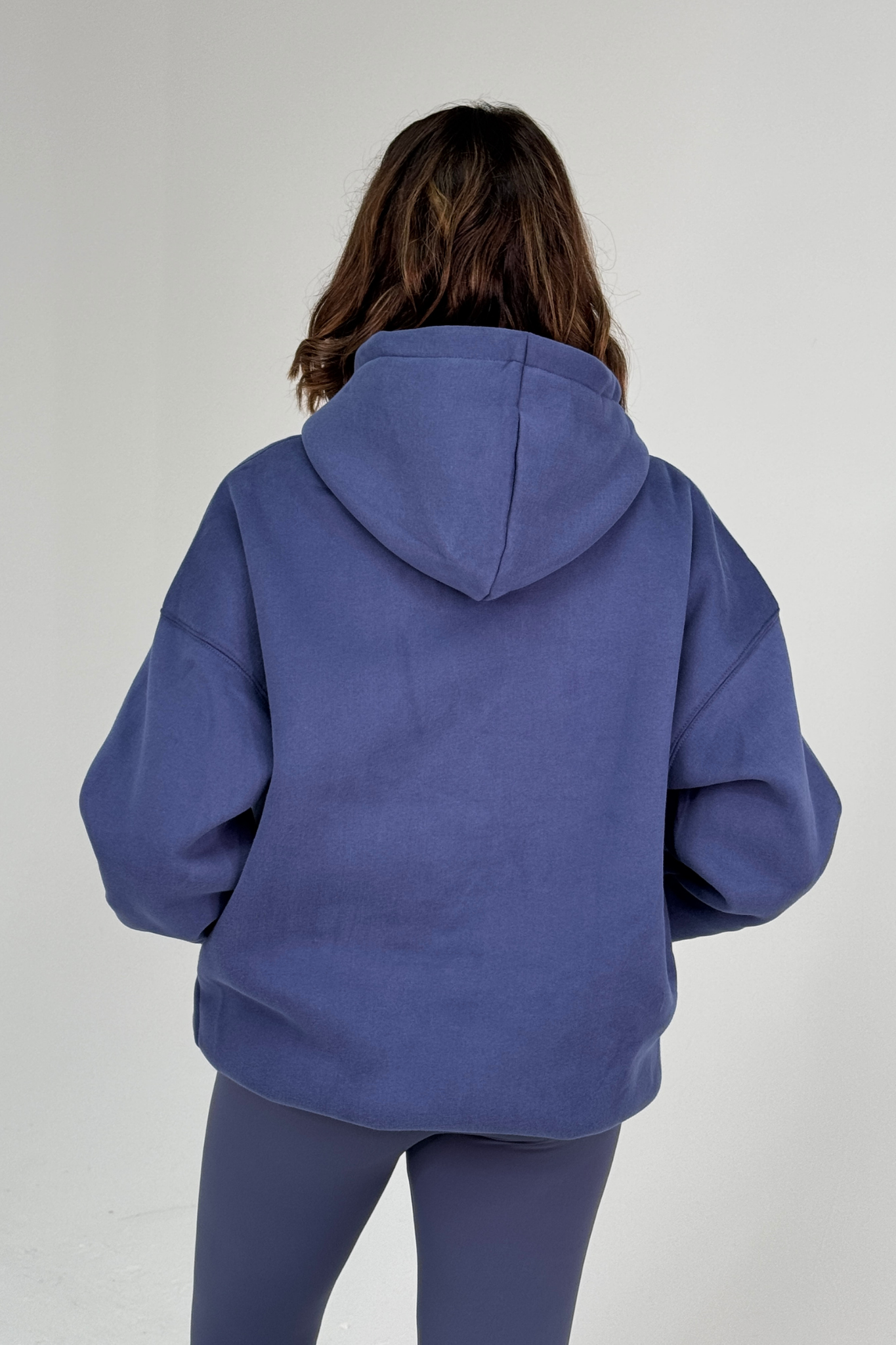 Love Laura Pullover Hoodie In Navy