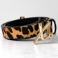 Love Laura Belt In Leopard Print