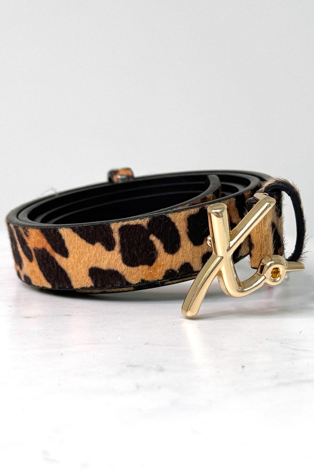 Love Laura Belt In Leopard Print