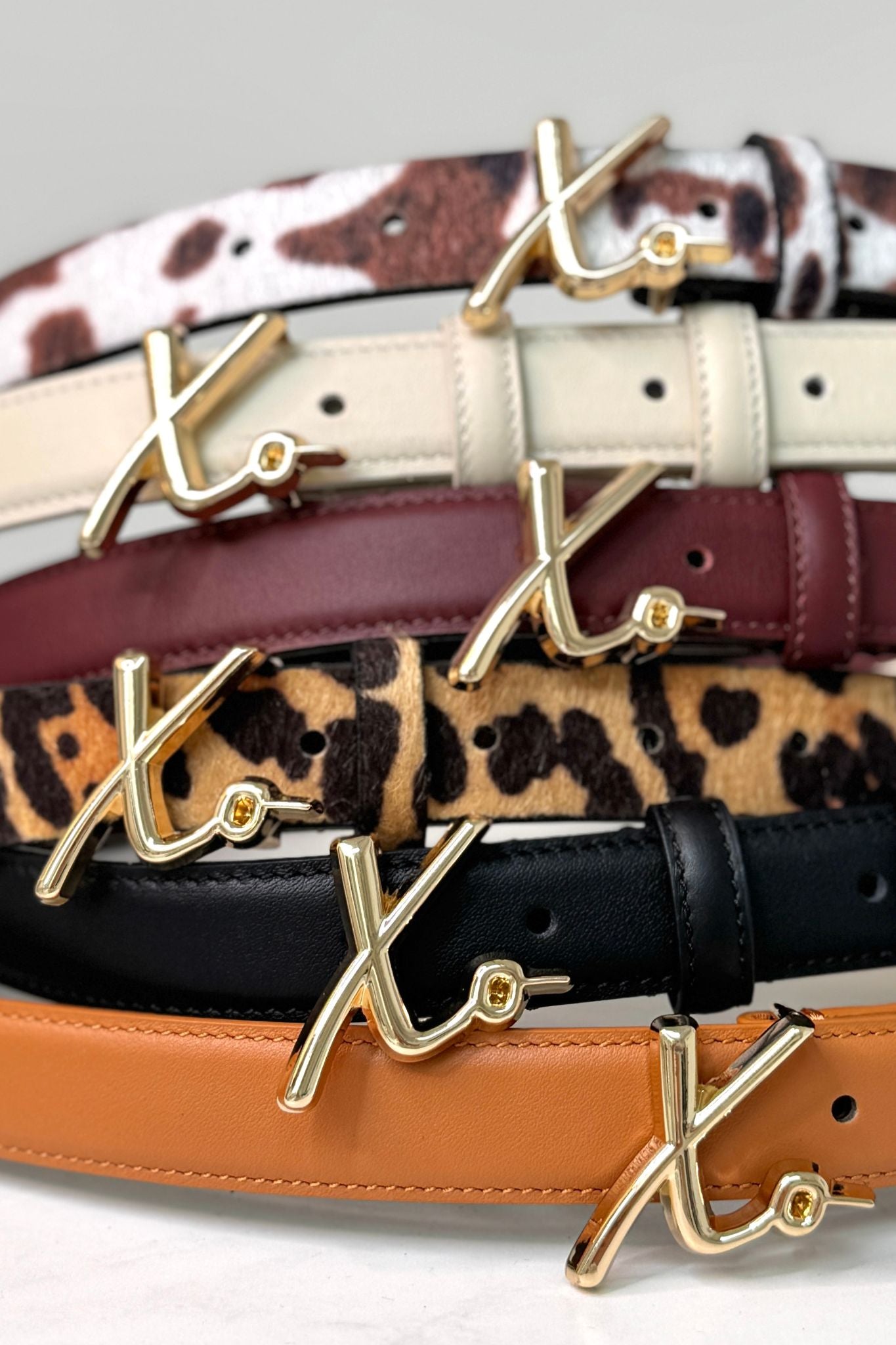 Love Laura Belt In Tan