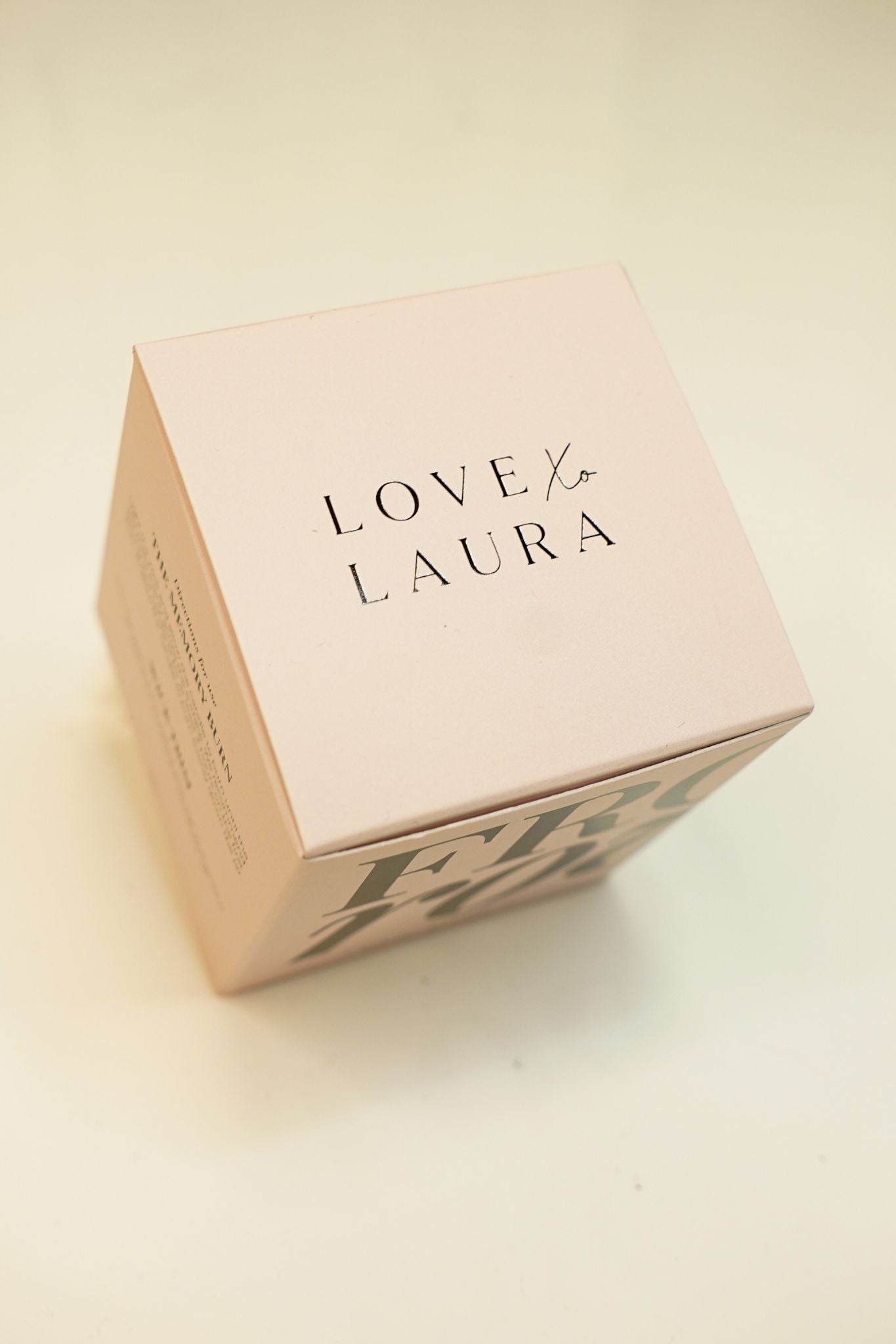 Front Row With Love Laura Candle Jar