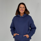 Love Laura Pullover Hoodie In Navy