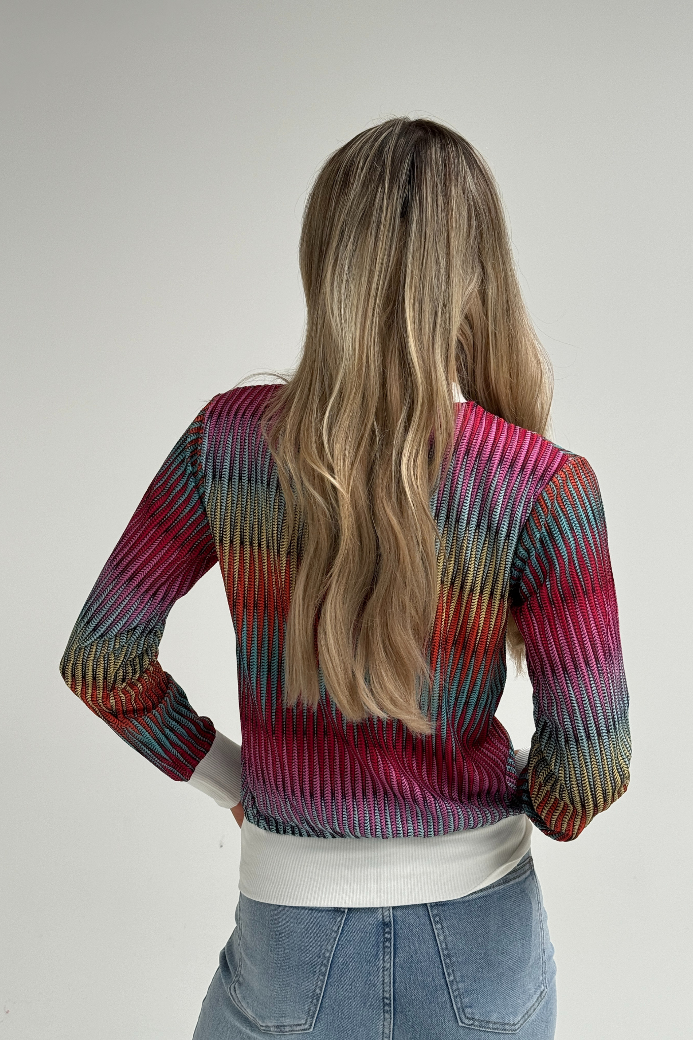 Becca Knit Sweater In Multi