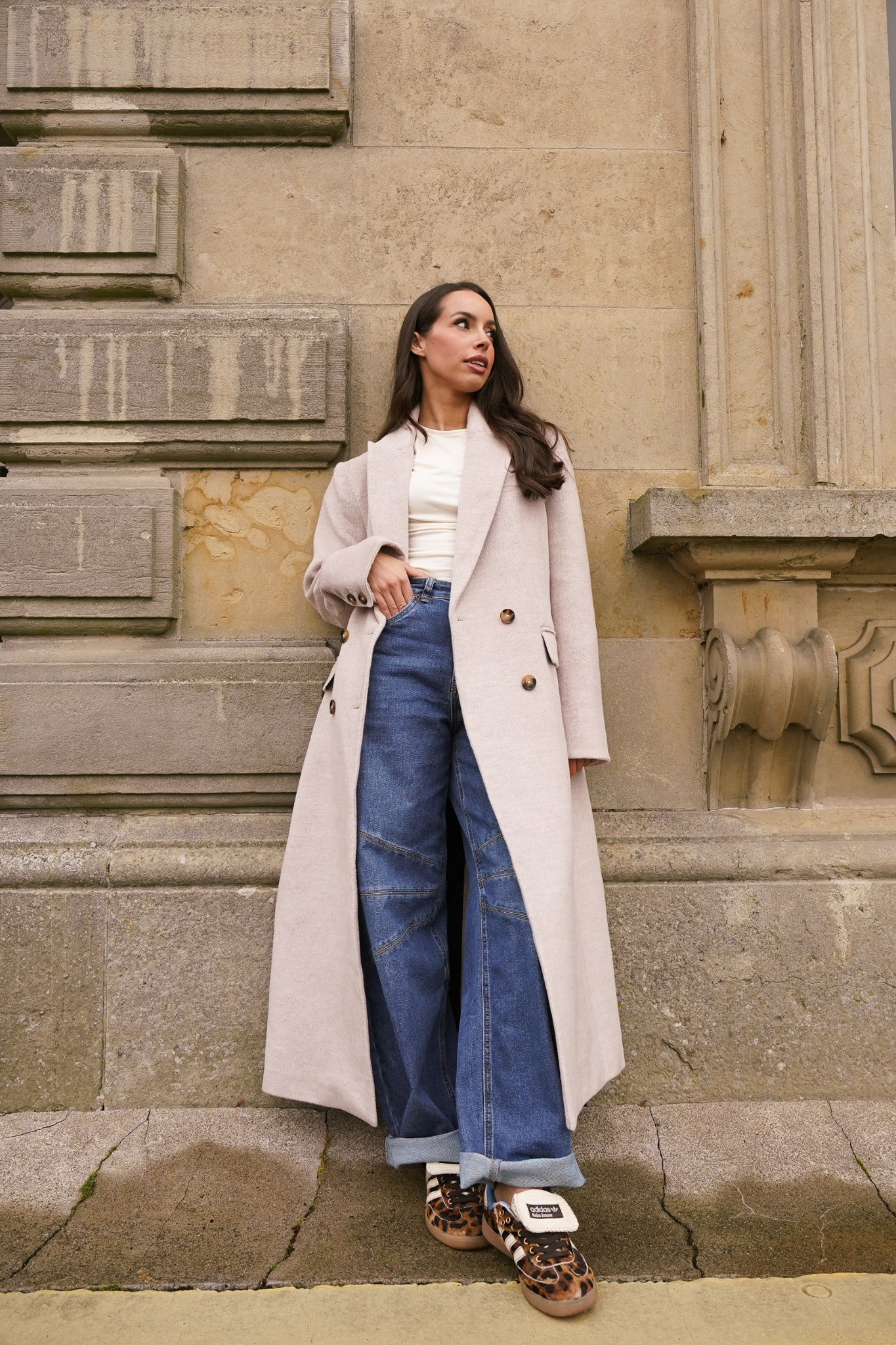 Love Laura Coat In Sand