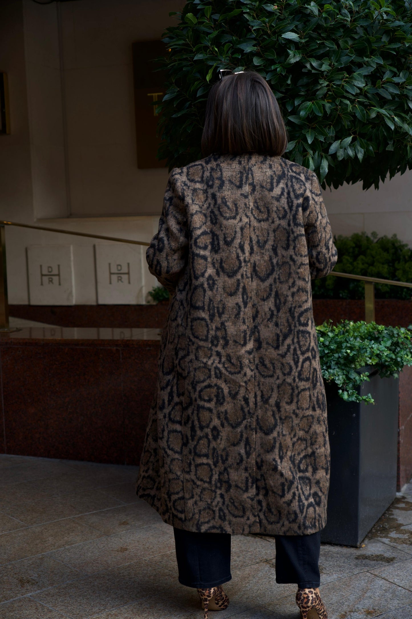 Love Laura Coat In Leopard