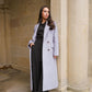 Love Laura Coat In Grey Marl