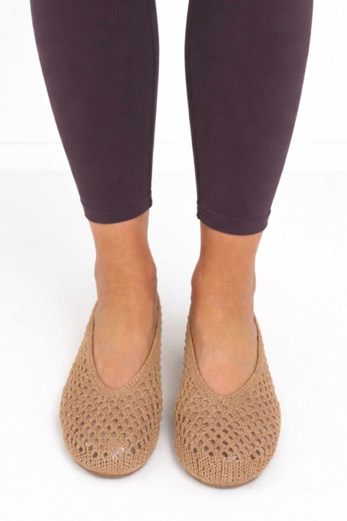 Faith Woven Pumps In Beige