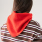 Ally Knit Neck Scarf In Red