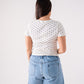 Ally Polka Dot T-Shirt In Neutral