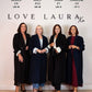 Love Laura Overcoat In Black