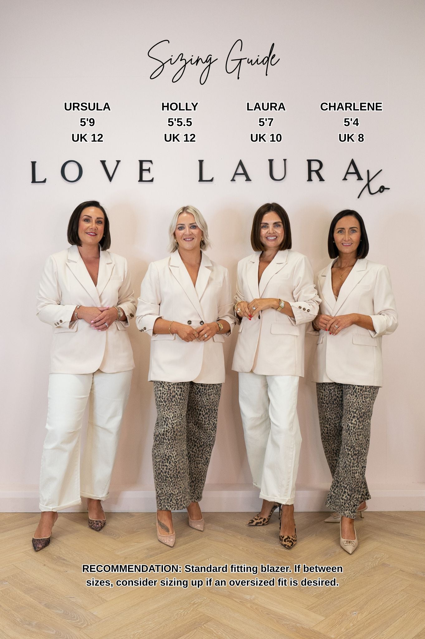 Love Laura Blazer In Neutral