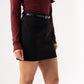 Caitlyn Belted Skort In Black
