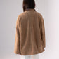 Caitlyn Check Detail Jacket In Camel