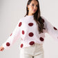 Caitlyn Spotted Jumper In Pink