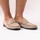Cathy Faux Suede Loafer In Sand