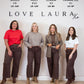 Love Laura Carrot Barrell Jeans In Chocolate