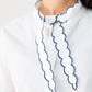 Connie Bow Neck Blouse In White