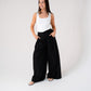Iris Wide Leg Trousers In Black