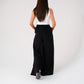 Iris Wide Leg Trousers In Black