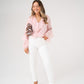Love Laura Ruffle Blouse In Soft Pink