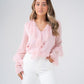 Love Laura Ruffle Blouse In Soft Pink