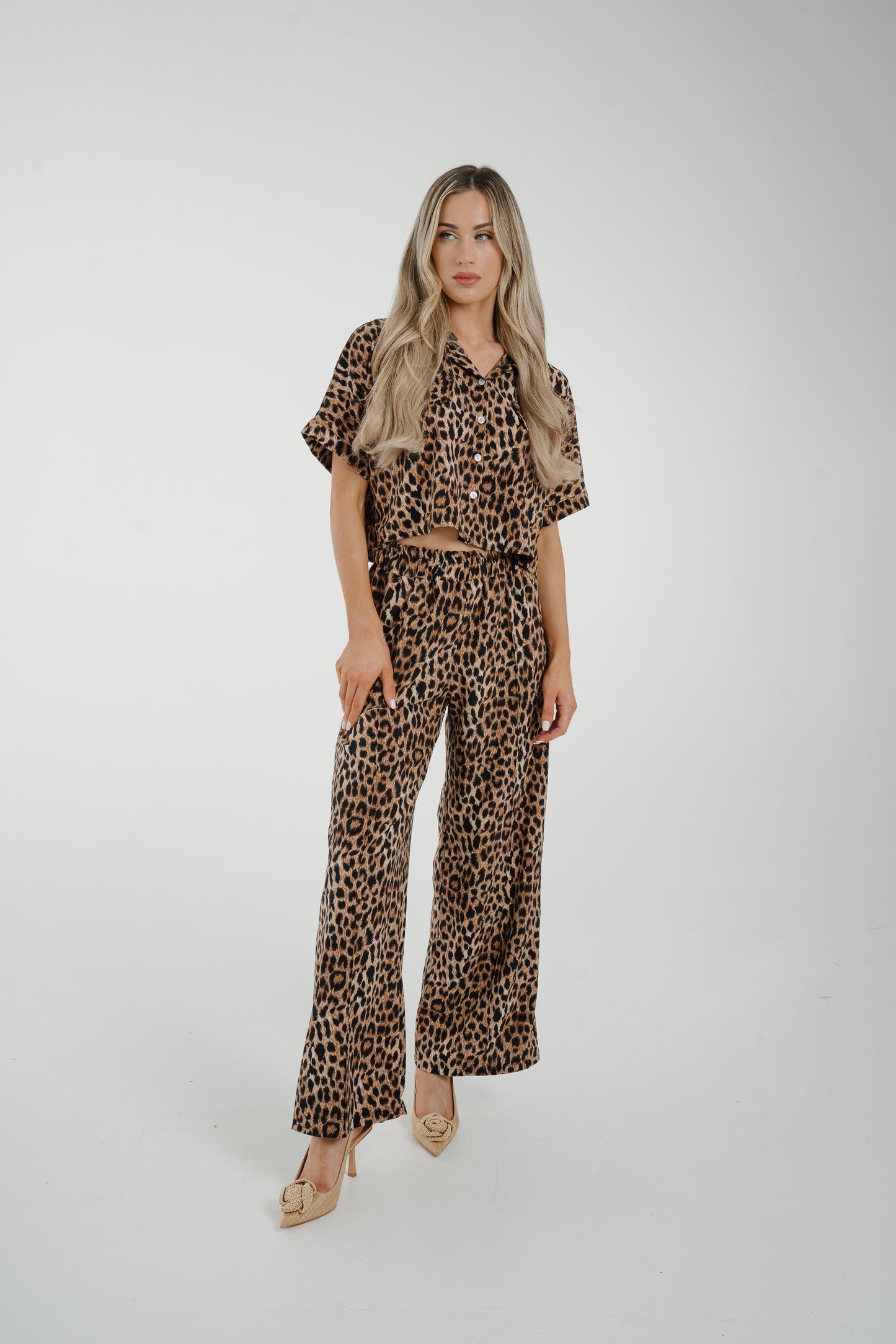 Indie Two Piece In Leopard Print