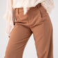 Love Laura Cigarette Trousers In Camel