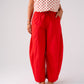 Kiera Barrell Trousers In Red