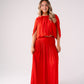 Millie Maxi Skirt In Red