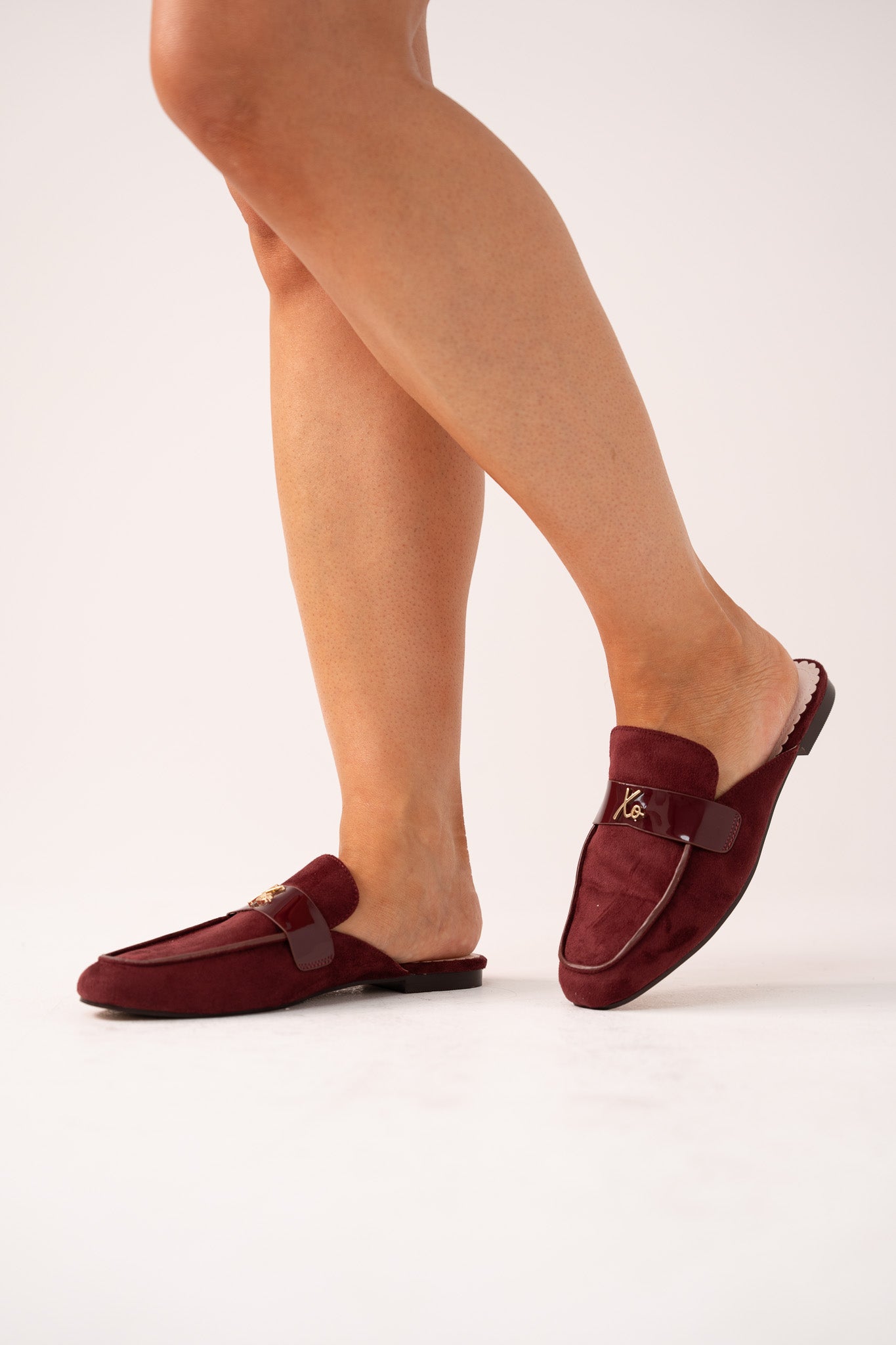 Love Laura Loafer In Burgundy