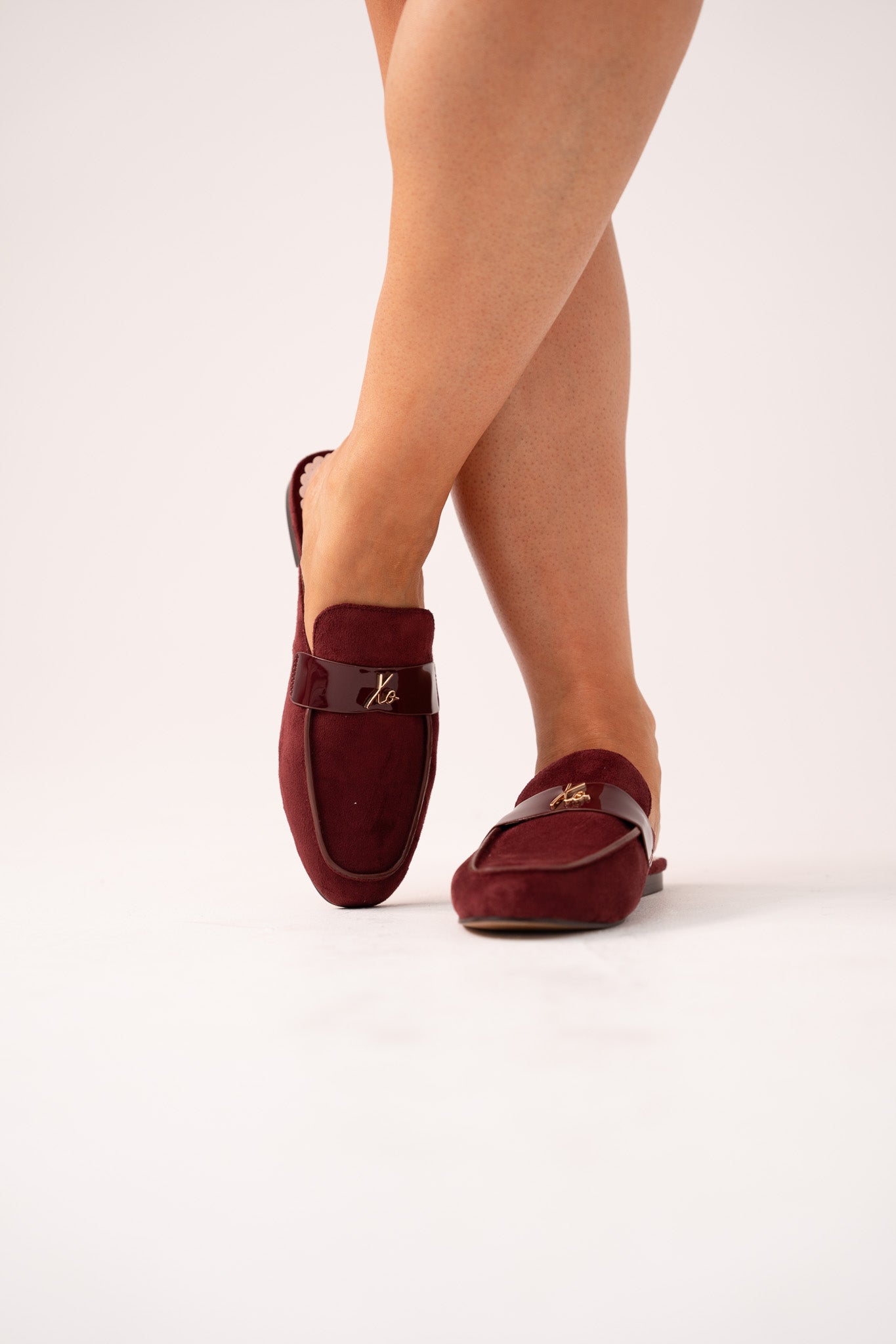 Love Laura Loafer In Burgundy