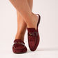 Love Laura Loafer In Burgundy