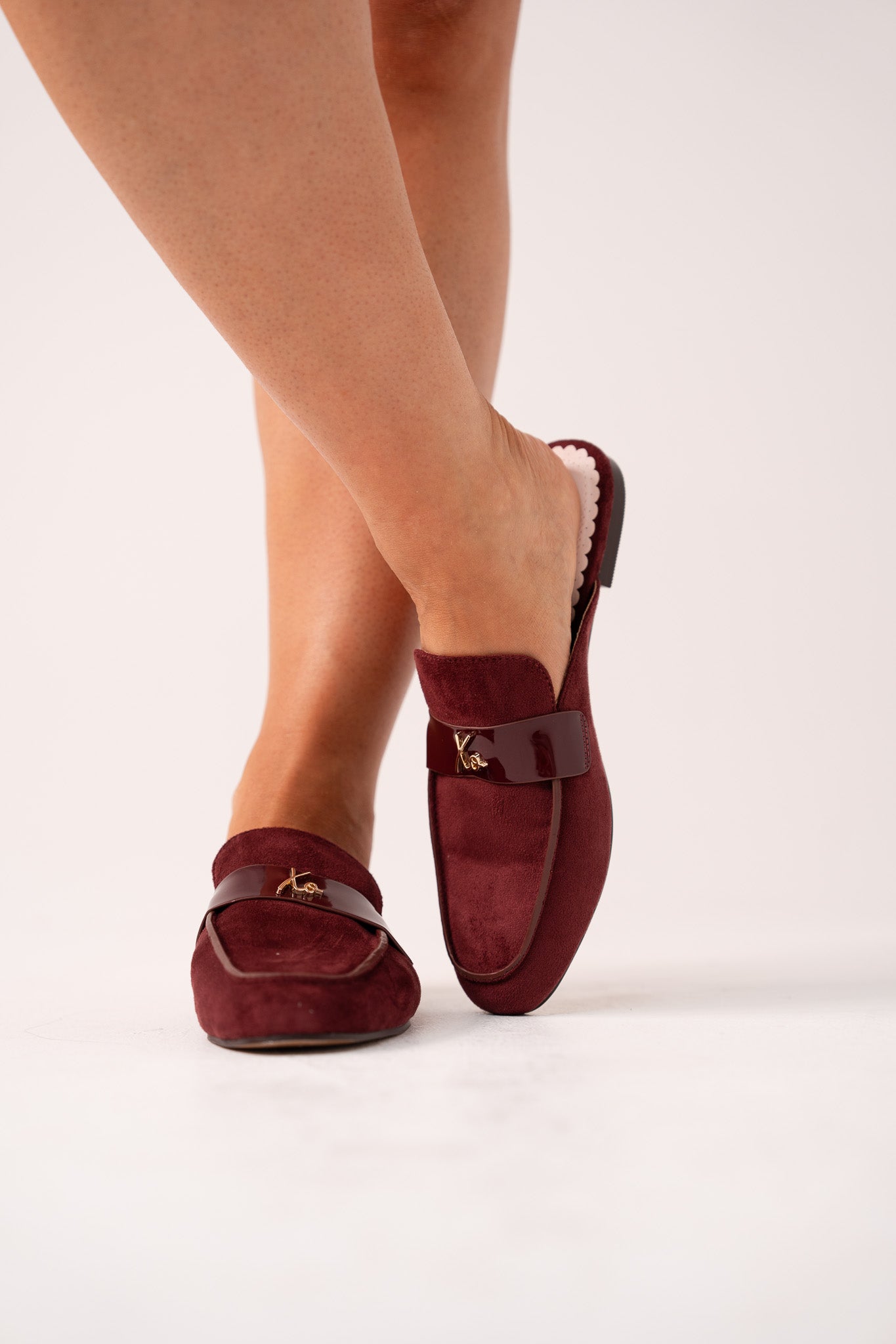 Love Laura Loafer In Burgundy