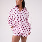 Love Laura Polka Dot Shorts In Pink