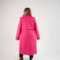 Love Laura Three Way Edit Coat In Fuchsia