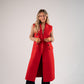 Love Laura Three Way Edit Coat In Red