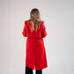 Love Laura Three Way Edit Coat In Red