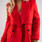 Love Laura Three Way Edit Coat In Red