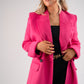 Love Laura Three Way Edit Coat In Fuchsia