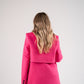Love Laura Three Way Edit Coat In Fuchsia