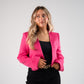 Love Laura Three Way Edit Coat In Fuchsia