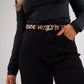 Love Laura Carrot Barrell Jeans In Black