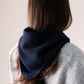 Kendra Knit Neck Scarf In Navy