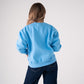 Love Laura Round Neck Sweatshirt In Blue