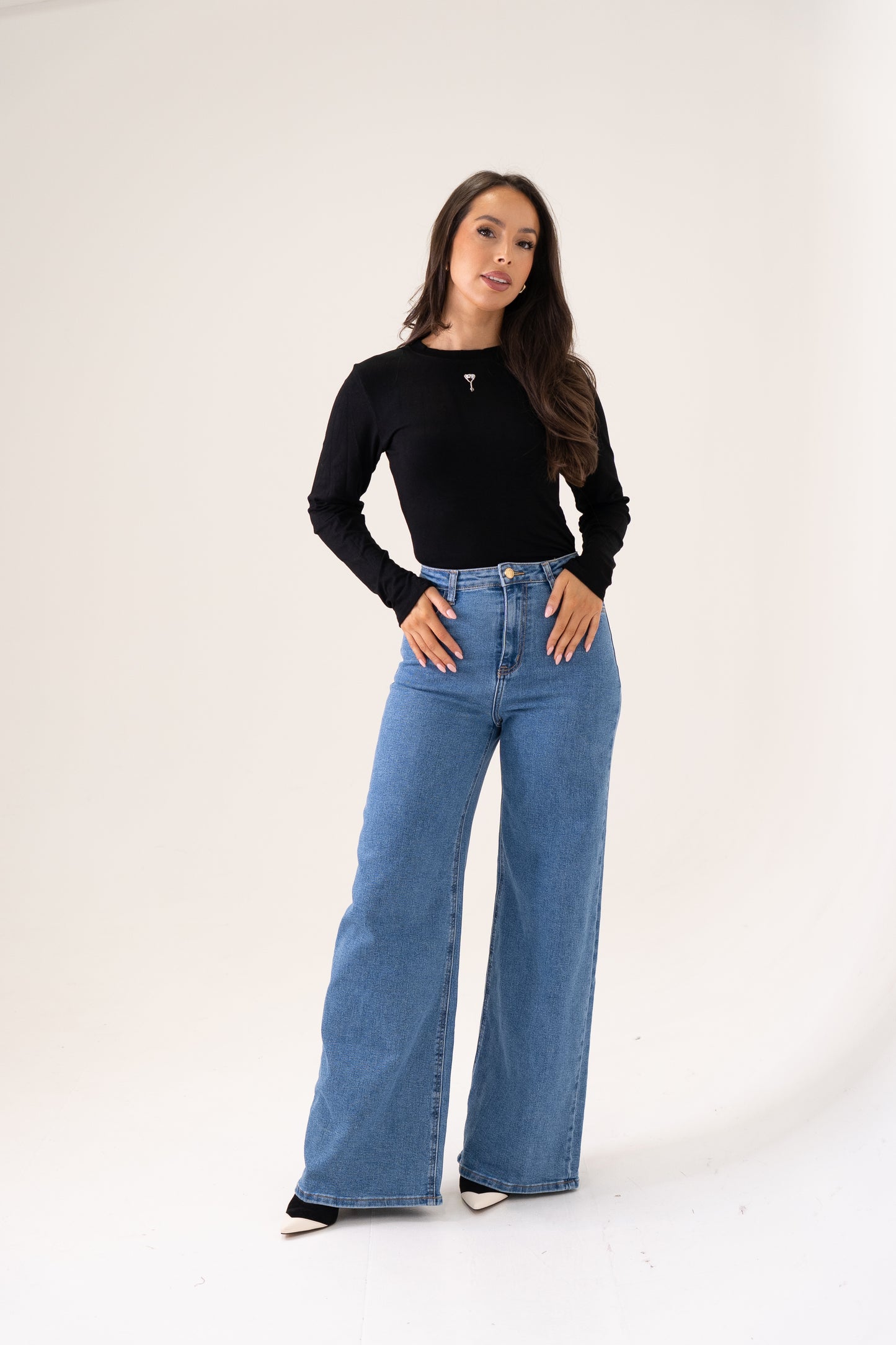 Love Laura Everyday Jeans In Mid Wash