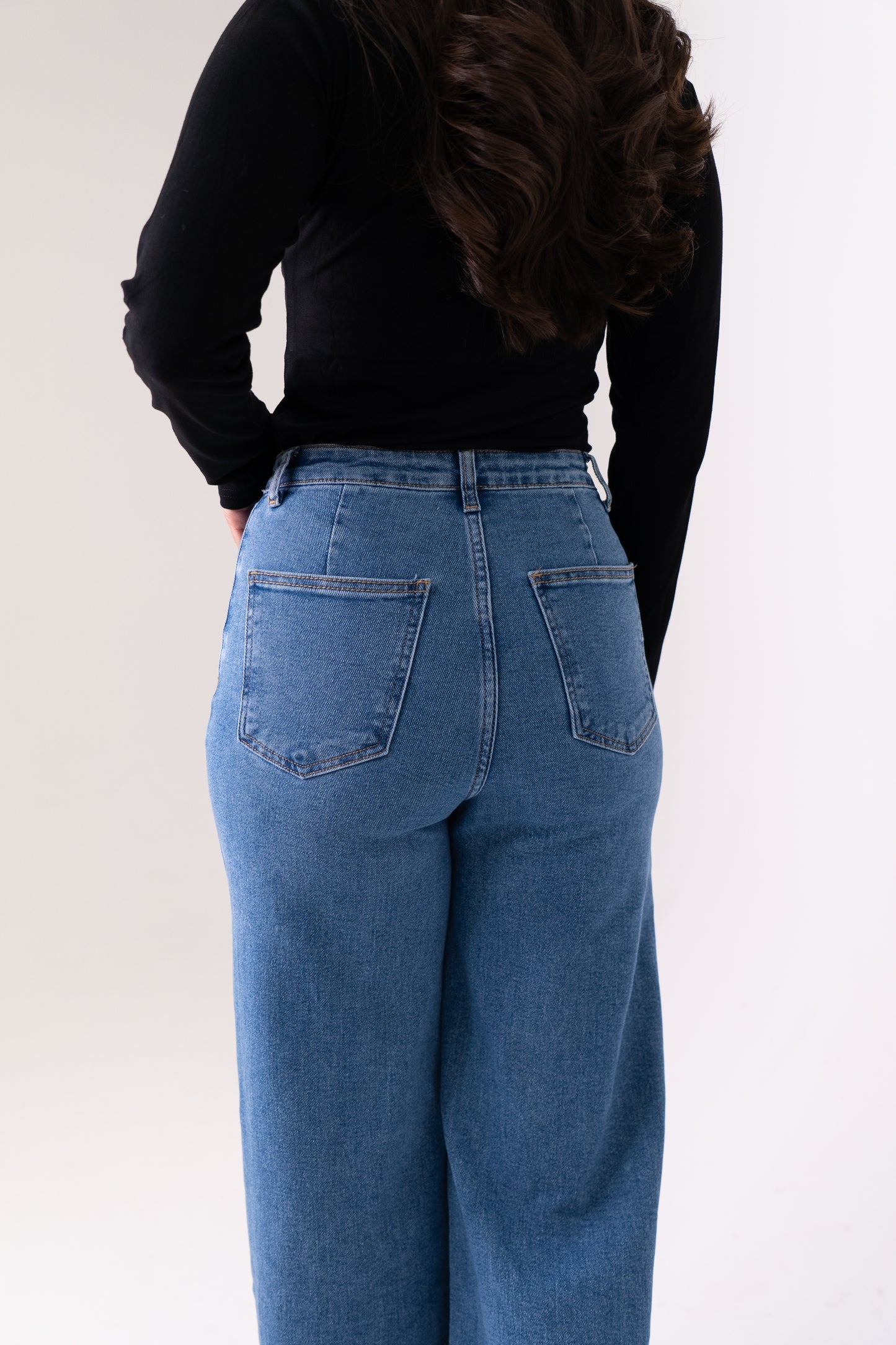 Love Laura Everyday Jeans In Mid Wash