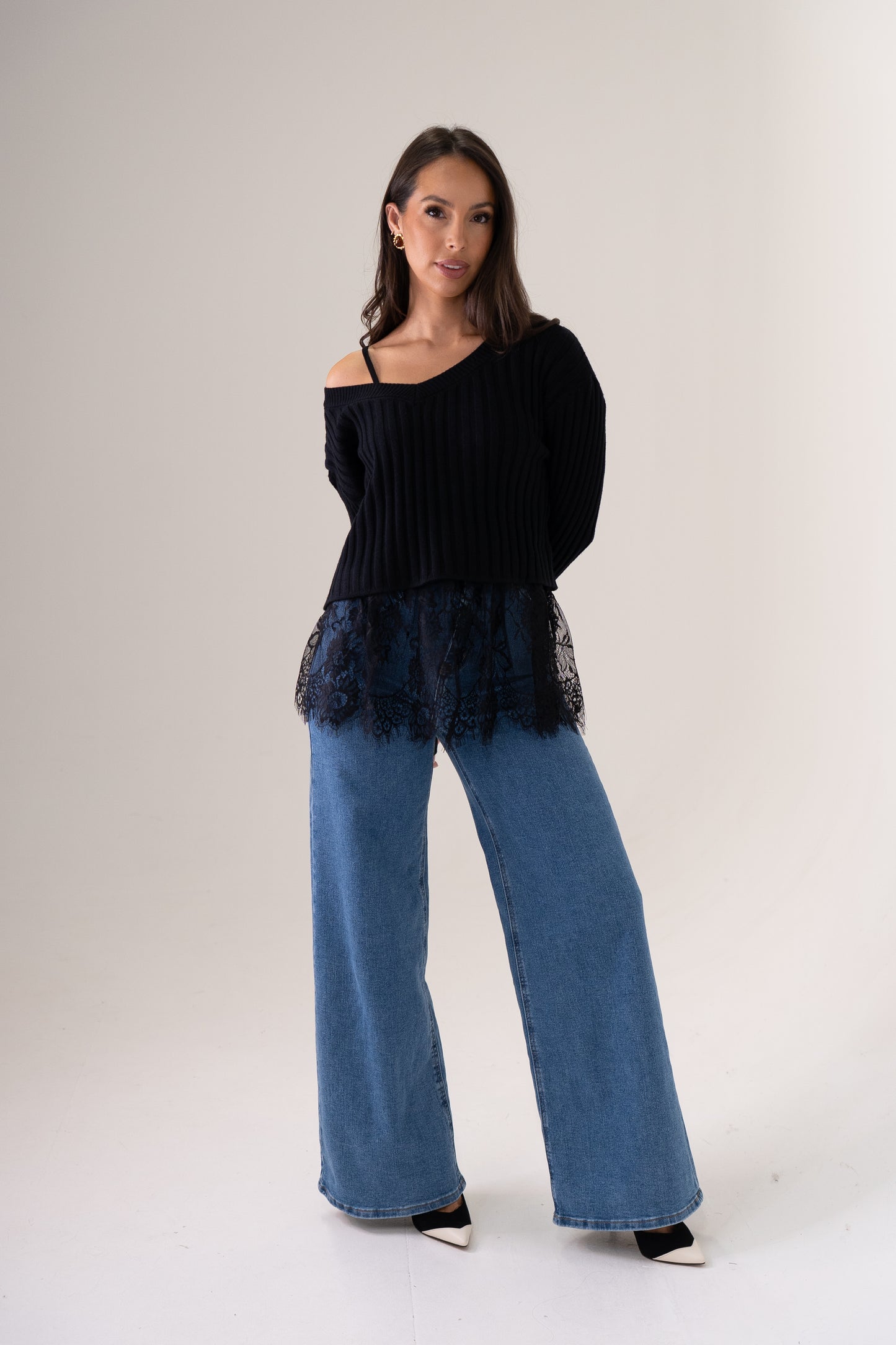 Love Laura Everyday Jeans In Mid Wash