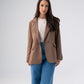 Love Laura Blazer In Chocolate
