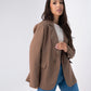 Love Laura Blazer In Chocolate